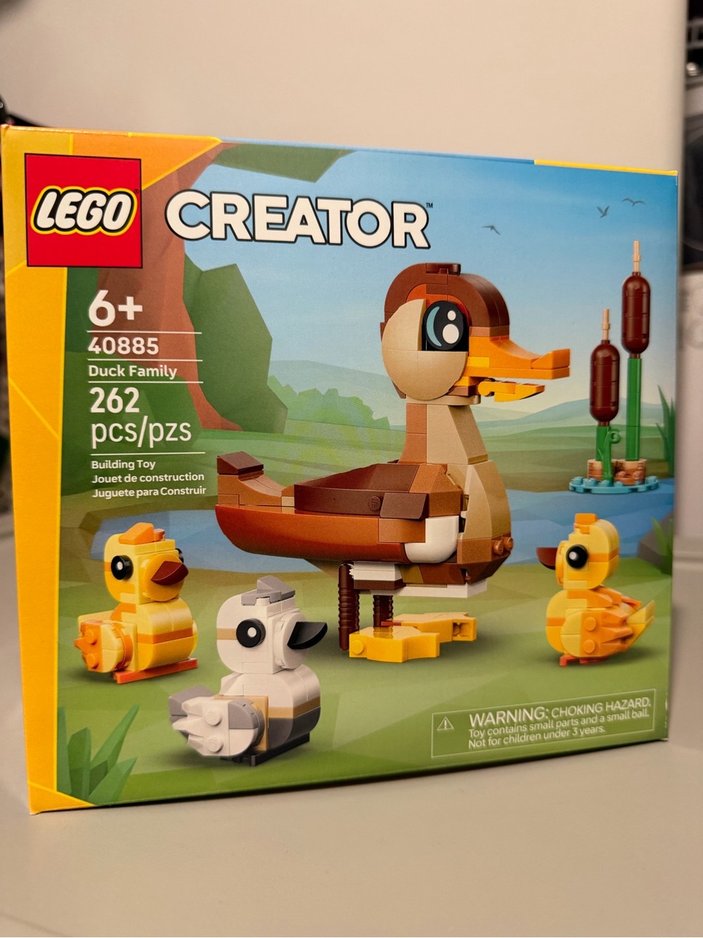 LEGO Creator Duck Family - Brown, Yellow, White - 40885 NIB